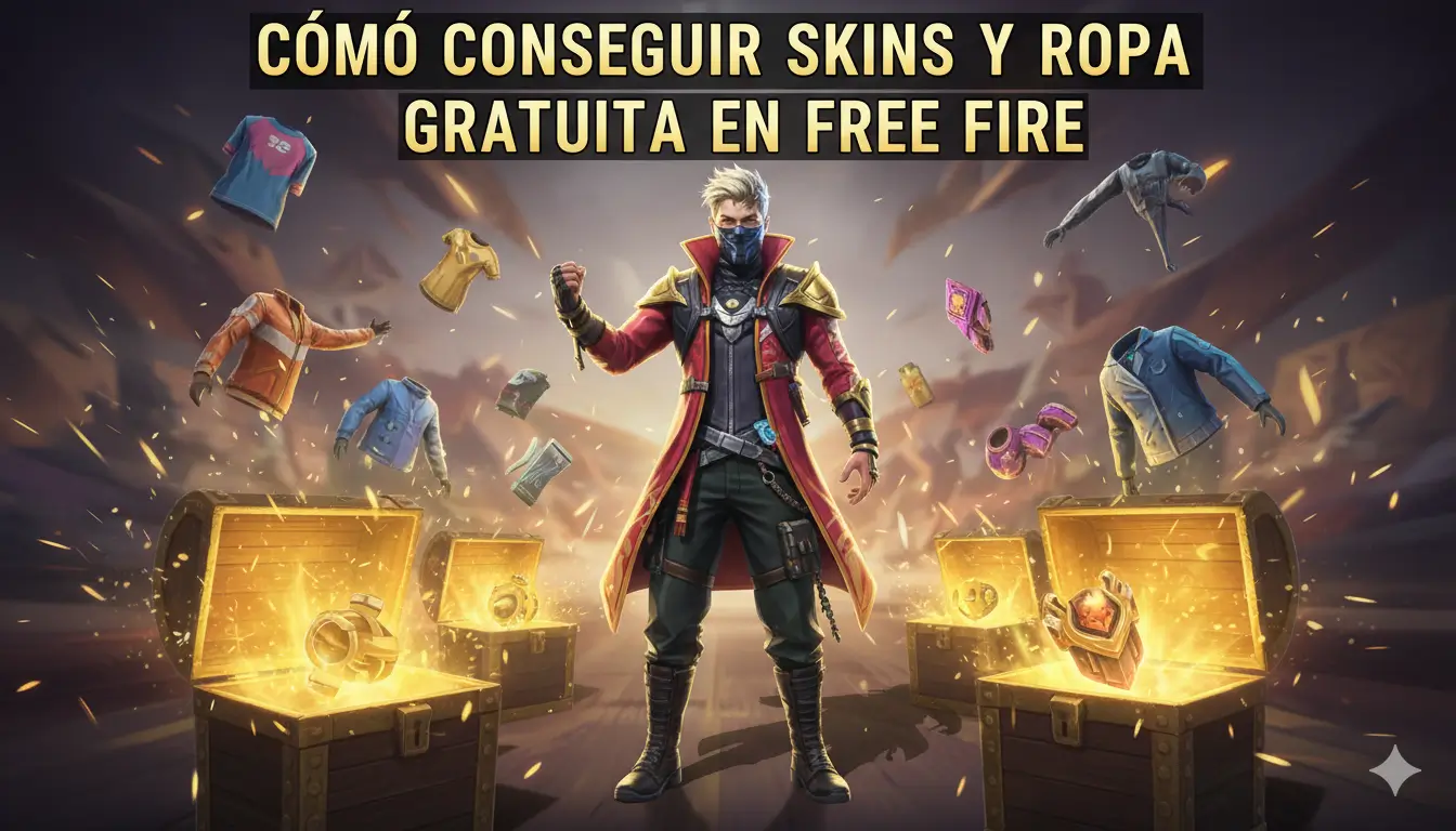 Cómo Conseguir Skins y Ropa Gratuita en Free Fire